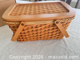 MaxSold Auction: Longaberger Founder's Market Basket - Charlestown Township (Pennsylvania, USA) SELLER MANAGED Moving Online Auction - Huntingdon Court (CONDO)