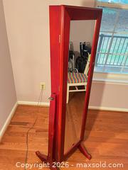 MaxSold Auction: Mirrored Jewelry Cabinet Armoire Standing Storage Organizer - Charlestown Township (Pennsylvania, USA) SELLER MANAGED Moving Online Auction - Huntingdon Court (CONDO)