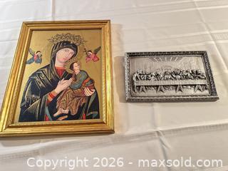 MaxSold Auction: Religious Wall Art - Charlestown Township (Pennsylvania, USA) SELLER MANAGED Moving Online Auction - Huntingdon Court (CONDO)