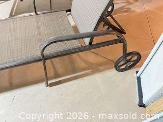 MaxSold Auction: Two Outdoor Chaise Lounges - Charlestown Township (Pennsylvania, USA) SELLER MANAGED Moving Online Auction - Huntingdon Court (CONDO)