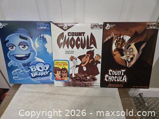 MaxSold Auction: Cereal box lot # 16 - Abbotsford (British Columbia, Canada) SELLER MANAGED Downsizing Online Auction - Auguston Parkway South                 
