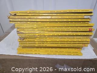 MaxSold Auction: National Geographic magazine lot - Abbotsford (British Columbia, Canada) SELLER MANAGED Downsizing Online Auction - Auguston Parkway South                 