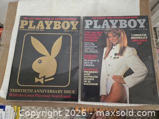 MaxSold Auction: Playboy magazine lot # 32 - Abbotsford (British Columbia, Canada) SELLER MANAGED Downsizing Online Auction - Auguston Parkway South                 