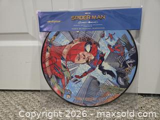 MaxSold Auction: Spiderman Homecoming picture vinyl record Marie Osmond vinyl record autographed - Abbotsford (British Columbia, Canada) SELLER MANAGED Downsizing Online Auction - Auguston Parkway South                 