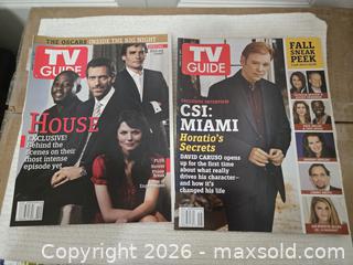 MaxSold Auction: TV Guide lot # 5 - Abbotsford (British Columbia, Canada) SELLER MANAGED Downsizing Online Auction - Auguston Parkway South                 