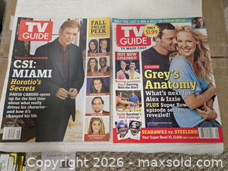 MaxSold Auction: TV Guide lot # 9 - Abbotsford (British Columbia, Canada) SELLER MANAGED Downsizing Online Auction - Auguston Parkway South                 