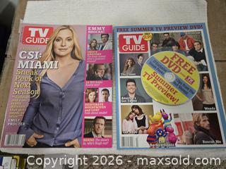 MaxSold Auction: TV Guide magazine lot # 10 - Abbotsford (British Columbia, Canada) SELLER MANAGED Downsizing Online Auction - Auguston Parkway South                 