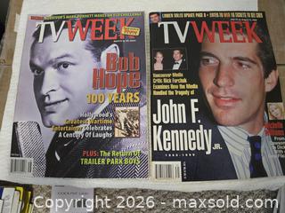 MaxSold Auction: TV Guide Week magazine lot # 14 - Abbotsford (British Columbia, Canada) SELLER MANAGED Downsizing Online Auction - Auguston Parkway South                 