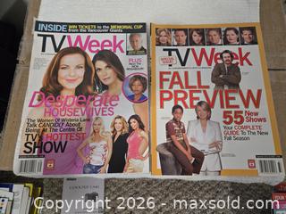 MaxSold Auction: TV Guide Week magazine lot # 7 - Abbotsford (British Columbia, Canada) SELLER MANAGED Downsizing Online Auction - Auguston Parkway South                 