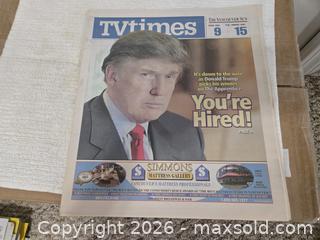 MaxSold Auction: TV Times (guide) Vancouver Sun newspaper supplement  - Abbotsford (British Columbia, Canada) SELLER MANAGED Downsizing Online Auction - Auguston Parkway South                 