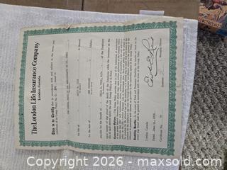MaxSold Auction: Vintage paper lot  - Abbotsford (British Columbia, Canada) SELLER MANAGED Downsizing Online Auction - Auguston Parkway South                 