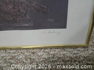 MaxSold Auction: Vosburg signed and numbered print  - Abbotsford (British Columbia, Canada) SELLER MANAGED Downsizing Online Auction - Auguston Parkway South                 