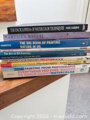 MaxSold Auction: 10 Art instruction books - Toronto (Ontario, Canada) SELLER MANAGED Moving Online Auction - Tennis Crescent