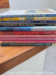 MaxSold Auction: 10 Art instruction books - Toronto (Ontario, Canada) SELLER MANAGED Moving Online Auction - Tennis Crescent
