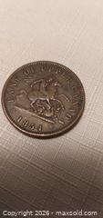 MaxSold Auction: 1854 upper Canada one cent  - Haldimand (Ontario, Canada) SELLER MANAGED Downsizing Online Auction - Ramsey Drive