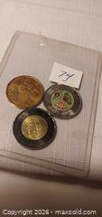 MaxSold Auction: Cdn dollar coin and 2 toonies  - Haldimand (Ontario, Canada) SELLER MANAGED Downsizing Online Auction - Ramsey Drive