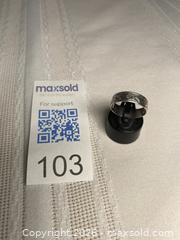 MaxSold Auction: 925 Sterling Silver FLORAL DECORATIVE BAND Ring Size 7 - Shelburne (Ontario, Canada) SELLER MANAGED Downsizing Online Auction - Main Street East