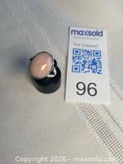 MaxSold Auction: 925 Sterling Silver PINK OPAL Ring Size 7 - Shelburne (Ontario, Canada) SELLER MANAGED Downsizing Online Auction - Main Street East