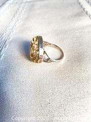 MaxSold Auction: 925 Sterling Silver RUTILATED QUARTZ (Venus Hair Quartz) Ring Size 7 - Shelburne (Ontario, Canada) SELLER MANAGED Downsizing Online Auction - Main Street East