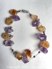 MaxSold Auction: Artist Made ROUGH CUT CITRINE AND AMETHYST CRYSTAL BRACLET  - Shelburne (Ontario, Canada) SELLER MANAGED Downsizing Online Auction - Main Street East