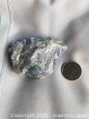 MaxSold Auction: BLUE CALCITE : Madagascar - Shelburne (Ontario, Canada) SELLER MANAGED Downsizing Online Auction - Main Street East