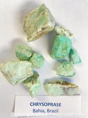MaxSold Auction: CHRYSOPRASE: Often called "Australian Jade" or the "Stone of Venus".   - Shelburne (Ontario, Canada) SELLER MANAGED Downsizing Online Auction - Main Street East