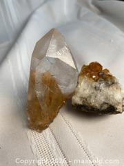 MaxSold Auction: CITRINE AND QUARTZ CRYSTAL FORMATIONS - Shelburne (Ontario, Canada) SELLER MANAGED Downsizing Online Auction - Main Street East