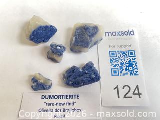 MaxSold Auction: DUMORTIERITE : Rare new find  - Shelburne (Ontario, Canada) SELLER MANAGED Downsizing Online Auction - Main Street East