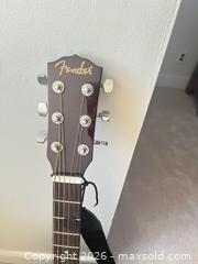 MaxSold Auction: Fender FA 100 6-String Dreadnought Acoustic Guitar - Lansdale (Pennsylvania, USA) SELLER MANAGED Moving Online Auction -  Church Road