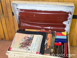 MaxSold Auction: 1930s Kids Toy Chest - Full - Hamilton (Ontario, Canada) SELLER MANAGED Estate Sale Online Auction - Gertrude Street