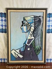 MaxSold Auction: 'After' Pablo Picasso "Portrait of Sylvette David" Painting - Hamilton (Ontario, Canada) SELLER MANAGED Estate Sale Online Auction - Gertrude Street