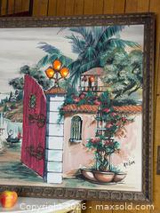 MaxSold Auction: Massive Painting by Margaret C. Eifler (American, 1910-1996) - Hamilton (Ontario, Canada) SELLER MANAGED Estate Sale Online Auction - Gertrude Street