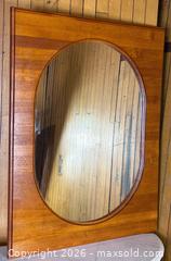 MaxSold Auction: Vintage MCM Teak Mirror from Hadsten Traeindustri, 1960s - Hamilton (Ontario, Canada) SELLER MANAGED Estate Sale Online Auction - Gertrude Street