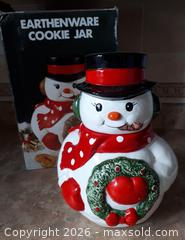 MaxSold Auction: Earthenware Snowman Cookie Jar - Markham (Ontario, Canada) SELLER MANAGED Moving Online Auction - Framingham Drive