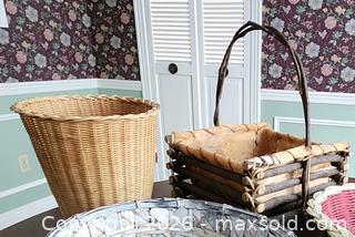 MaxSold Auction: Miscellaneous Baskets  - Markham (Ontario, Canada) SELLER MANAGED Moving Online Auction - Framingham Drive