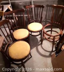 MaxSold Auction: Vintage Bentwood Cafe Chair Set - Markham (Ontario, Canada) SELLER MANAGED Moving Online Auction - Framingham Drive