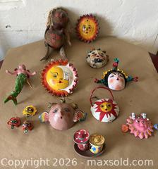 MaxSold Auction: 13 Piece Mexican Folk Art Masks and more - Glendale (California, USA) SELLER MANAGED Moving Online Auction - West Dryden Street