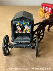 MaxSold Auction: 4 Piece Cast Iron Horse Drawn Carriages - Glendale (California, USA) SELLER MANAGED Moving Online Auction - West Dryden Street