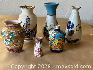 MaxSold Auction: 6 Ceramic Vases - Glendale (California, USA) SELLER MANAGED Moving Online Auction - West Dryden Street