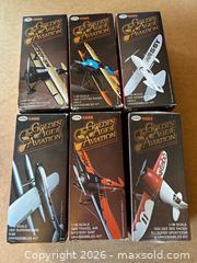 MaxSold Auction: 6 Testors Hawk 1/48 Scale Airplanes - Glendale (California, USA) SELLER MANAGED Moving Online Auction - West Dryden Street