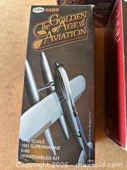 MaxSold Auction: 6 Testors Hawk 1/48 Scale Airplanes - Glendale (California, USA) SELLER MANAGED Moving Online Auction - West Dryden Street