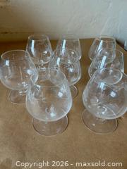 MaxSold Auction: 8 Princess House Heritage Brandy Snifters - Glendale (California, USA) SELLER MANAGED Moving Online Auction - West Dryden Street