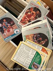 MaxSold Auction: Box of 1990s Basketball, Football. Baseball Random Cards - Glendale (California, USA) SELLER MANAGED Moving Online Auction - West Dryden Street