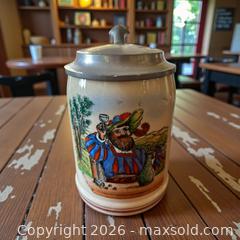 MaxSold Auction: Lot of 8 Ceramic Steins - Glendale (California, USA) SELLER MANAGED Moving Online Auction - West Dryden Street