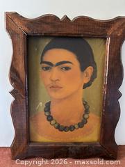 MaxSold Auction: Lot of Frida Kahlo Paintings on Canvas and wood - Glendale (California, USA) SELLER MANAGED Moving Online Auction - West Dryden Street