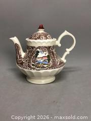 MaxSold Auction: Mid Century Vernon Kilns Pattern 1860 Brown  - Glendale (California, USA) SELLER MANAGED Moving Online Auction - West Dryden Street