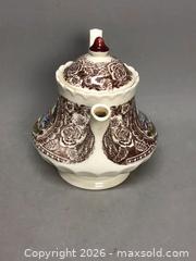 MaxSold Auction: Mid Century Vernon Kilns Pattern 1860 Brown  - Glendale (California, USA) SELLER MANAGED Moving Online Auction - West Dryden Street