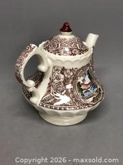 MaxSold Auction: Mid Century Vernon Kilns Pattern 1860 Brown  - Glendale (California, USA) SELLER MANAGED Moving Online Auction - West Dryden Street