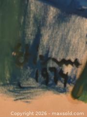 MaxSold Auction: Roger Etienne Original Original Painting Girl with Doll 23"x17" 1974 - Glendale (California, USA) SELLER MANAGED Moving Online Auction - West Dryden Street