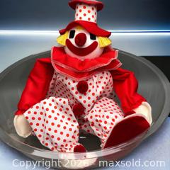 MaxSold Auction: Set of 2 Korky The Clown Vintage Dolls 1977 MFD in USA in Original Plastic Bubble - Glendale (California, USA) SELLER MANAGED Moving Online Auction - West Dryden Street